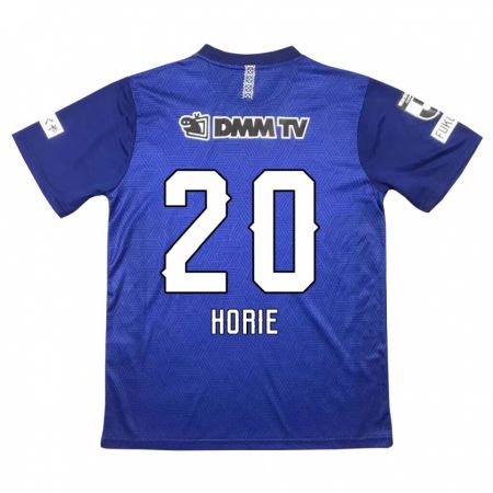 Kandiny Kinderen Hibiki Horie #20 Donkerblauw Thuisshirt Thuistenue 2024/25 T-Shirt België