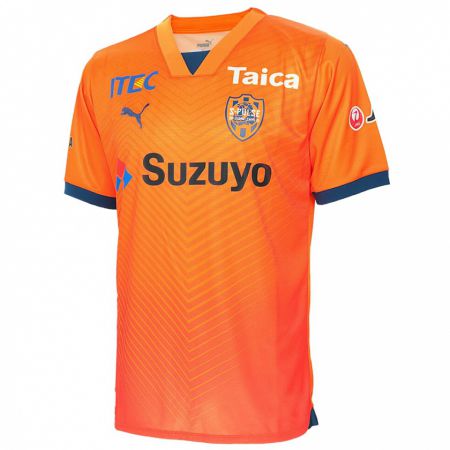 Kandiny Kinderen Takeru Nakano #26 Oranje Blauw Thuisshirt Thuistenue 2024/25 T-Shirt