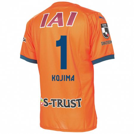 Kandiny Kinderen Shuta Kojima #1 Oranje Blauw Thuisshirt Thuistenue 2024/25 T-Shirt België