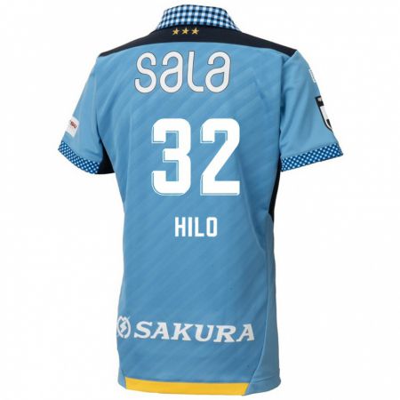 Kandiny Bambino Maglia Hassan Hilo #32 Blu Nero Kit Gara Home 2024/25 Maglietta