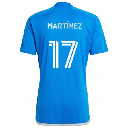 Kandiny Kinder Josef Martínez #17 Blau Weiss Heimtrikot Trikot 2024/25 T-Shirt Österreich