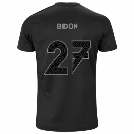 Kandiny Kinder Breno Bidon #27 Schwarz Auswärtstrikot Trikot 2024/25 T-Shirt Österreich