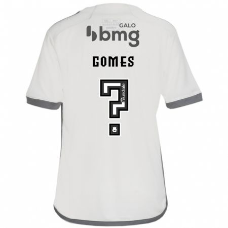 Kandiny Bambino Maglia Fábio Gomes #0 Bianco Kit Gara Away 2024/25 Maglietta