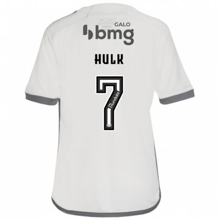 Kandiny Bambino Maglia Hulk #7 Bianco Kit Gara Away 2024/25 Maglietta