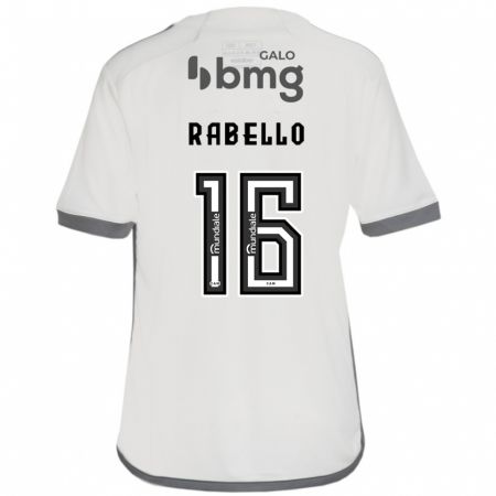 Kandiny Niño Camiseta Igor Rabello #16 Blanquecino 2ª Equipación 2024/25 La Camisa