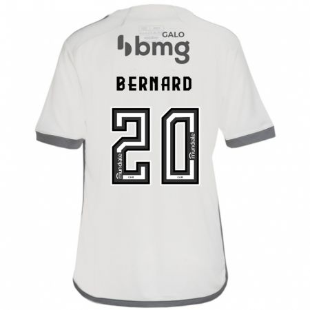 Kandiny Bambino Maglia Bernard #20 Bianco Kit Gara Away 2024/25 Maglietta