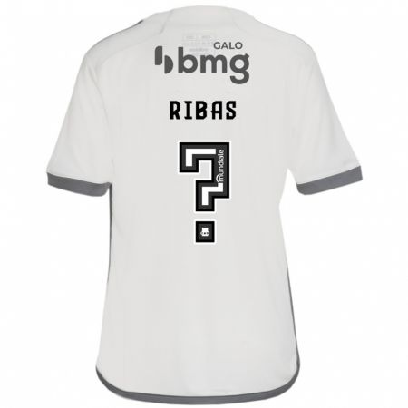 Kandiny Bambino Maglia Caio Ribas #0 Bianco Kit Gara Away 2024/25 Maglietta