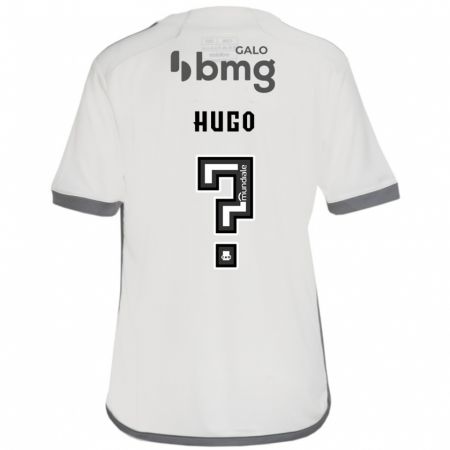 Kandiny Bambino Maglia Victor Hugo #0 Bianco Kit Gara Away 2024/25 Maglietta