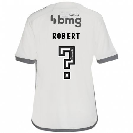 Kandiny Niño Camiseta Robert Pinto #0 Blanquecino 2ª Equipación 2024/25 La Camisa