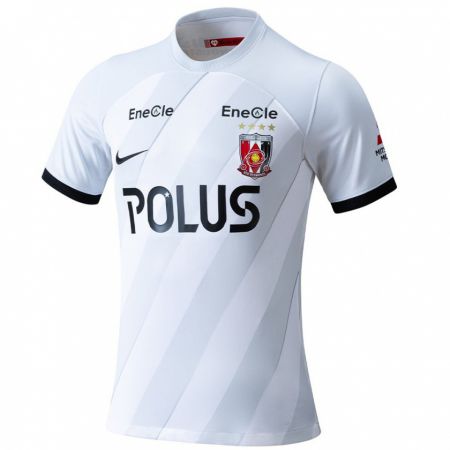 Kandiny Bambino Maglia Shoya Nakajima #10 Bianco Grigio Kit Gara Away 2024/25 Maglietta