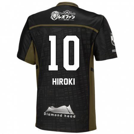 Kandiny Niño Camiseta Hiroki Miyazawa #10 Verde Negro 2ª Equipación 2024/25 La Camisa México