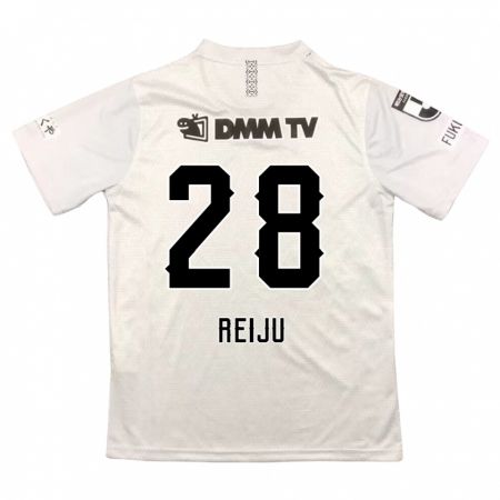 Kandiny Kinder Reiju Tsuruno #28 Grauschwarz Auswärtstrikot Trikot 2024/25 T-Shirt Österreich