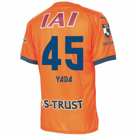 Kandiny Hombre Camiseta Ryunosuke Yada #45 Naranja Azul 1ª Equipación 2024/25 La Camisa México