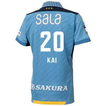 Kandiny Uomo Maglia Yua Kai #20 Blu Nero Kit Gara Home 2024/25 Maglietta