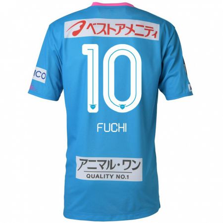 Kandiny Uomo Maglia Fuchi Honda #10 Blu Rosa Kit Gara Home 2024/25 Maglietta