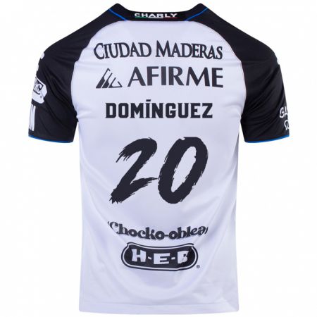 Kandiny Uomo Maglia Misael Domínguez #20 Nero Blu Kit Gara Home 2024/25 Maglietta