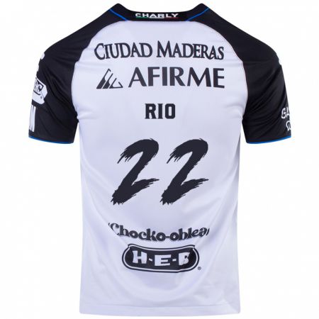 Kandiny Uomo Maglia Martín Rio #22 Nero Blu Kit Gara Home 2024/25 Maglietta