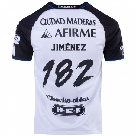 Kandiny Uomo Maglia Carlos Jiménez #182 Nero Blu Kit Gara Home 2024/25 Maglietta