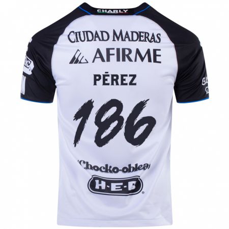 Kandiny Hombre Camiseta José Pérez #186 Azul Negro 1ª Equipación 2024/25 La Camisa