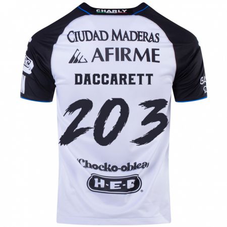 Kandiny Uomo Maglia Juan Daccarett #203 Nero Blu Kit Gara Home 2024/25 Maglietta