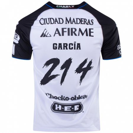 Kandiny Hombre Camiseta José García #214 Azul Negro 1ª Equipación 2024/25 La Camisa