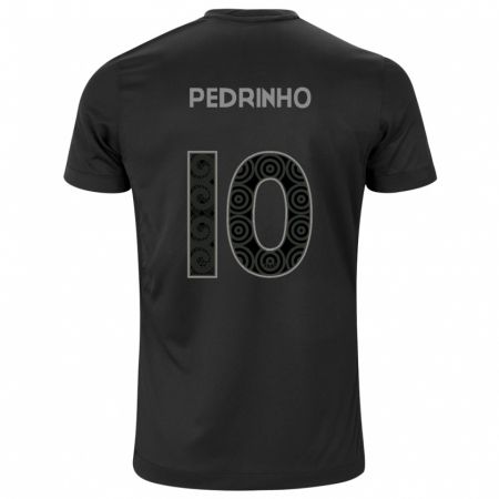 Kandiny Uomo Maglia Pedrinho #10 Nero Kit Gara Away 2024/25 Maglietta