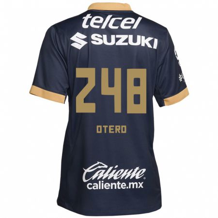 Kandiny Herren Jonathan Otero #248 Obsidian Gold Weiß Auswärtstrikot Trikot 2024/25 T-Shirt Österreich