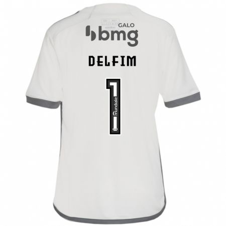 Kandiny Heren Gabriel Delfim #1 Gebroken Wit Uitshirt Uittenue 2024/25 T-Shirt België