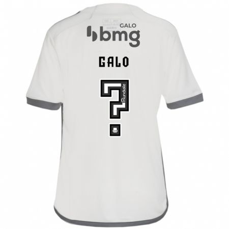 Kandiny Heren Diego Galo #0 Gebroken Wit Uitshirt Uittenue 2024/25 T-Shirt