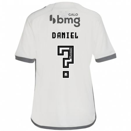 Kandiny Uomo Maglia Lucas Daniel #0 Bianco Kit Gara Away 2024/25 Maglietta