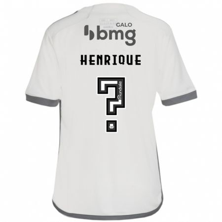 Kandiny Hombre Camiseta Bruno Henrique #0 Blanquecino 2ª Equipación 2024/25 La Camisa