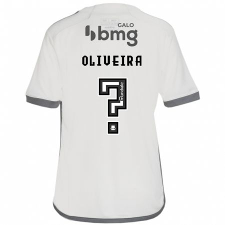 Kandiny Uomo Maglia Pedro Oliveira #0 Bianco Kit Gara Away 2024/25 Maglietta