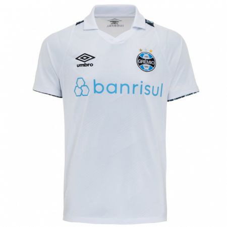 Kandiny Hombre Camiseta Agustín Marchesín #1 Blanco Azul 2ª Equipación 2024/25 La Camisa