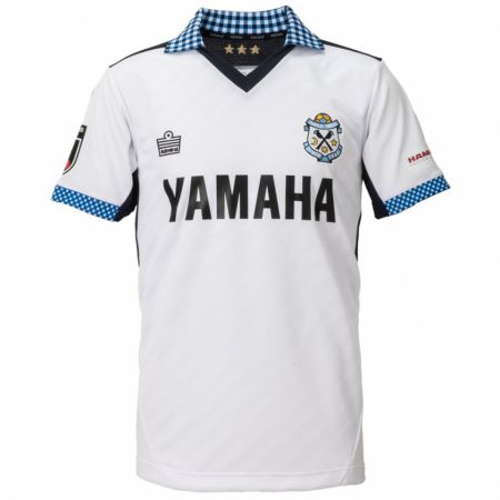 Kandiny Hombre Camiseta Shota Kaneko #40 Blanco Negro 2ª Equipación 2024/25 La Camisa