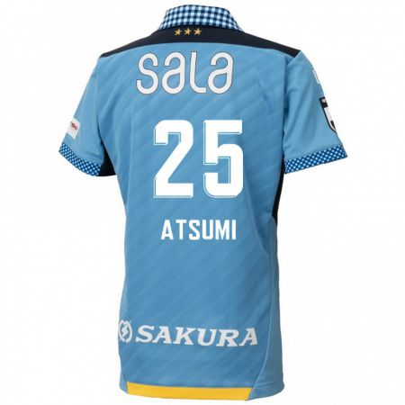 Kandiny Dames Keita Atsumi #25 Blauw Zwart Thuisshirt Thuistenue 2024/25 T-Shirt