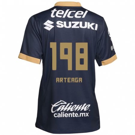 Kandiny Damen Edwin Arteaga #198 Obsidian Gold Weiß Auswärtstrikot Trikot 2024/25 T-Shirt Österreich