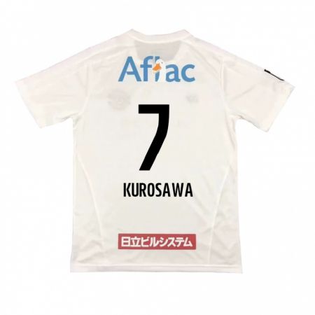 KandinyレディースShido Kurosawa#7白黒アウェイシャツ2024/25ジャージーユニフォーム