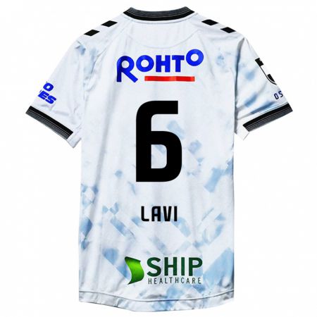 Kandiny Donna Maglia Neta Lavi #6 Bianco Nero Kit Gara Away 2024/25 Maglietta