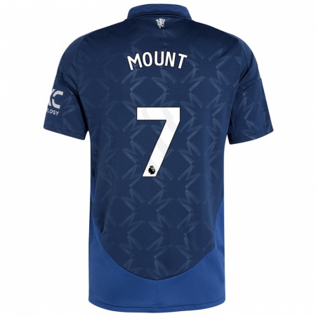 Kandiny Kinderen Mason Mount #7 Indigo Uitshirt Uittenue 2024/25 T-Shirt