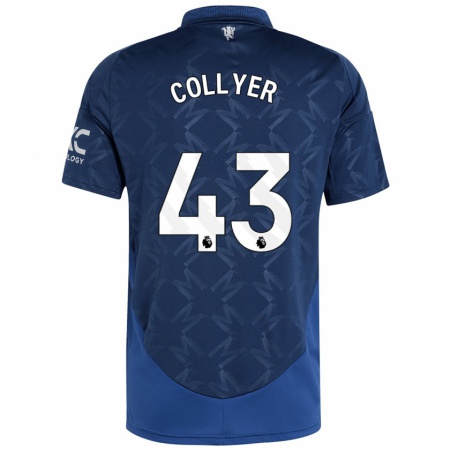 Kandiny Kinderen Toby Collyer #43 Indigo Uitshirt Uittenue 2024/25 T-Shirt