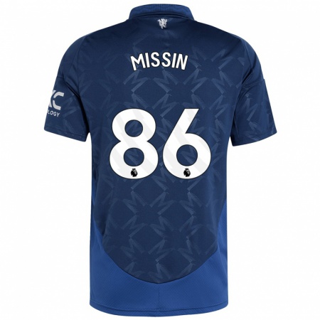 Kandiny Kinderen Ashton Missin #86 Indigo Uitshirt Uittenue 2024/25 T-Shirt