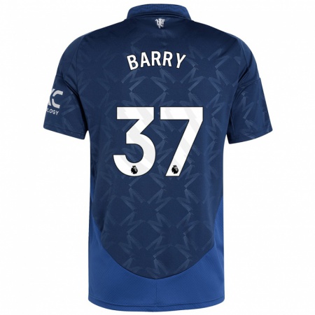 Kandiny Kinderen Keira Barry #37 Indigo Uitshirt Uittenue 2024/25 T-Shirt