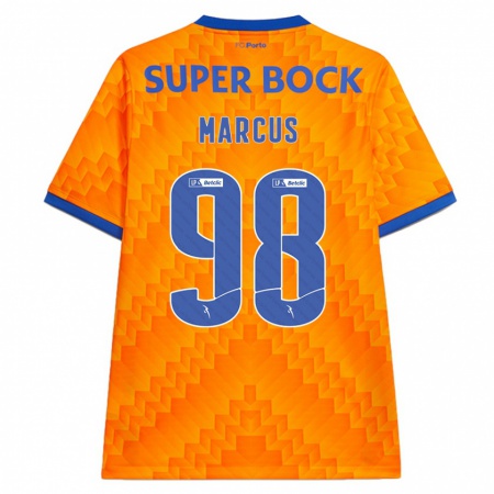 Kandiny Kinderen Abraham Marcus #98 Oranje Uitshirt Uittenue 2024/25 T-Shirt