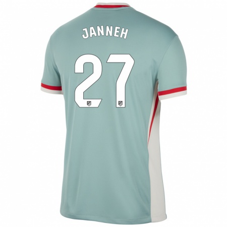 Kandiny Kinder Omar Janneh #27 Hellbeige Blau Auswärtstrikot Trikot 2024/25 T-Shirt Österreich