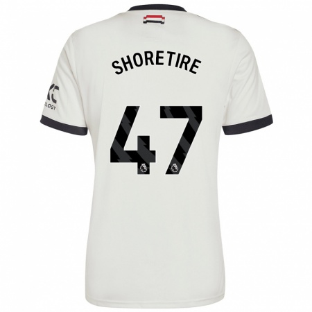 Kandiny Kinderen Shola Shoretire #47 Gebroken Wit Thuisshirt Derde Tenue 2024/25 T-Shirt