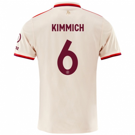 Kandiny Bambino Maglia Joshua Kimmich #6 Lino Kit Gara Third 2024/25 Maglietta