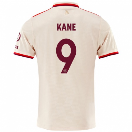 Kandiny Bambino Maglia Harry Kane #9 Lino Kit Gara Third 2024/25 Maglietta