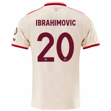 Kandiny Bambino Maglia Arijon Ibrahimovic #20 Lino Kit Gara Third 2024/25 Maglietta