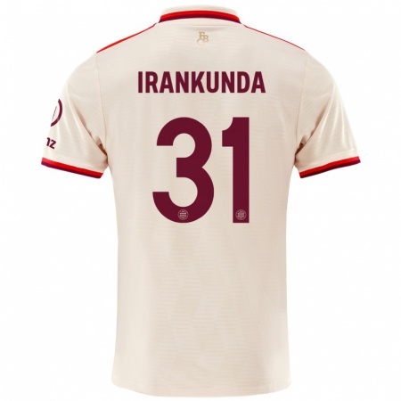 Kandiny Bambino Maglia Nestory Irankunda #31 Lino Kit Gara Third 2024/25 Maglietta