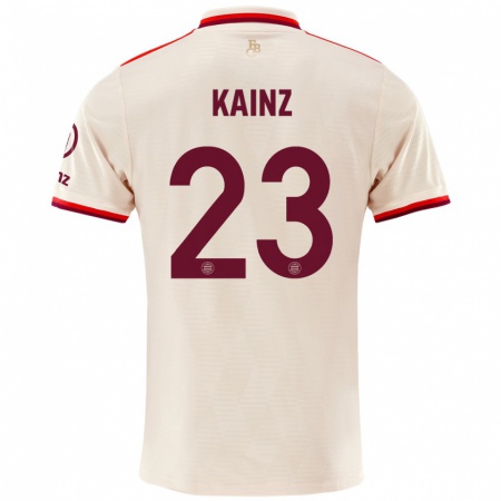 Kandiny Bambino Maglia Manuel Kainz #23 Lino Kit Gara Third 2024/25 Maglietta